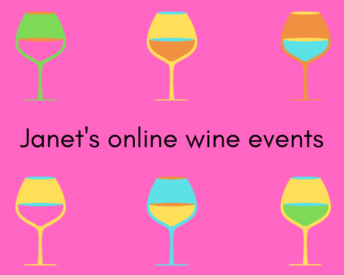 Janet's online wine events
